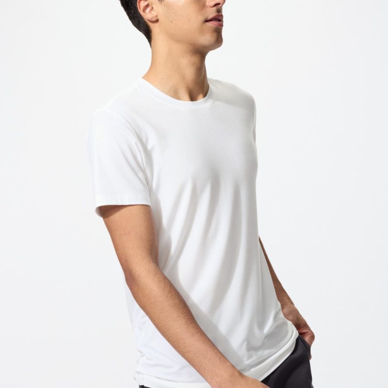 Футболка с круглым вырезом HEATTECH (короткий рукав)