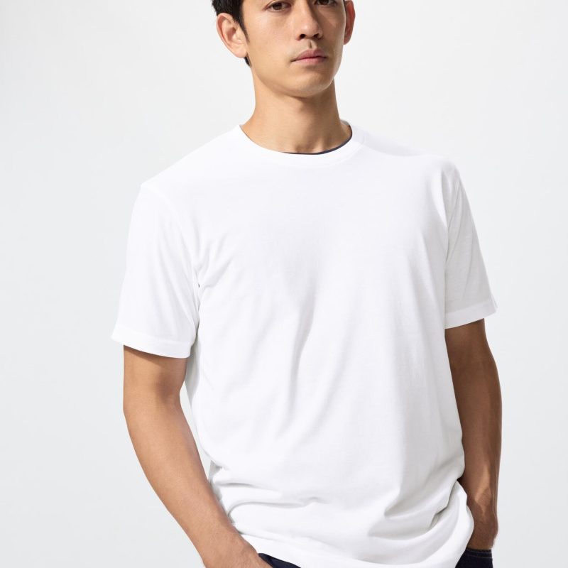 Футболка с круглым вырезом в сухом цвете