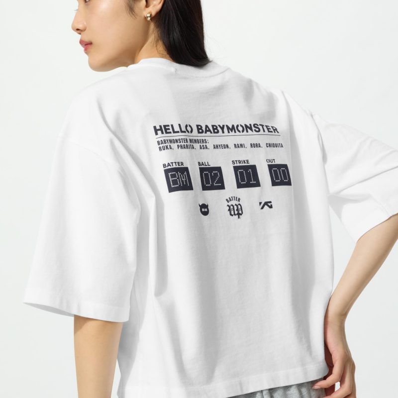 Футболка с рисунком BABYMONSTER UT