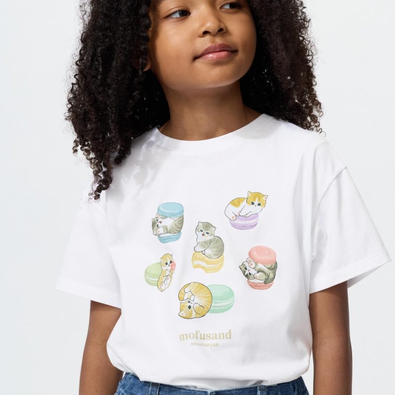 футболка с рисунком mofusand UT