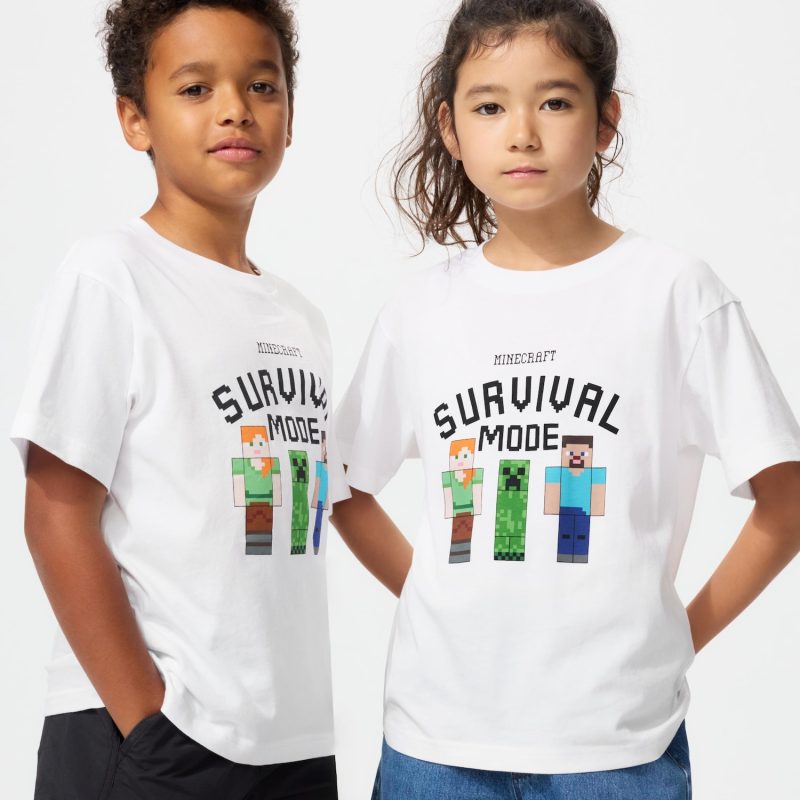 Футболка с рисунком Minecraft UT