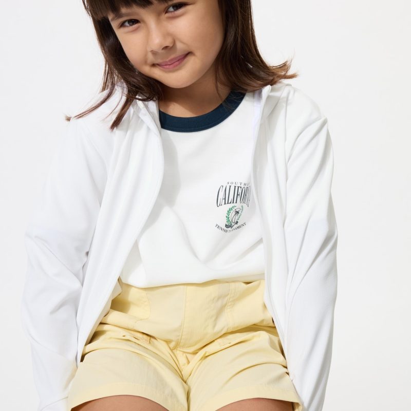 Толстовка с капюшоном на молнии AIRism с защитой от ультрафиолета