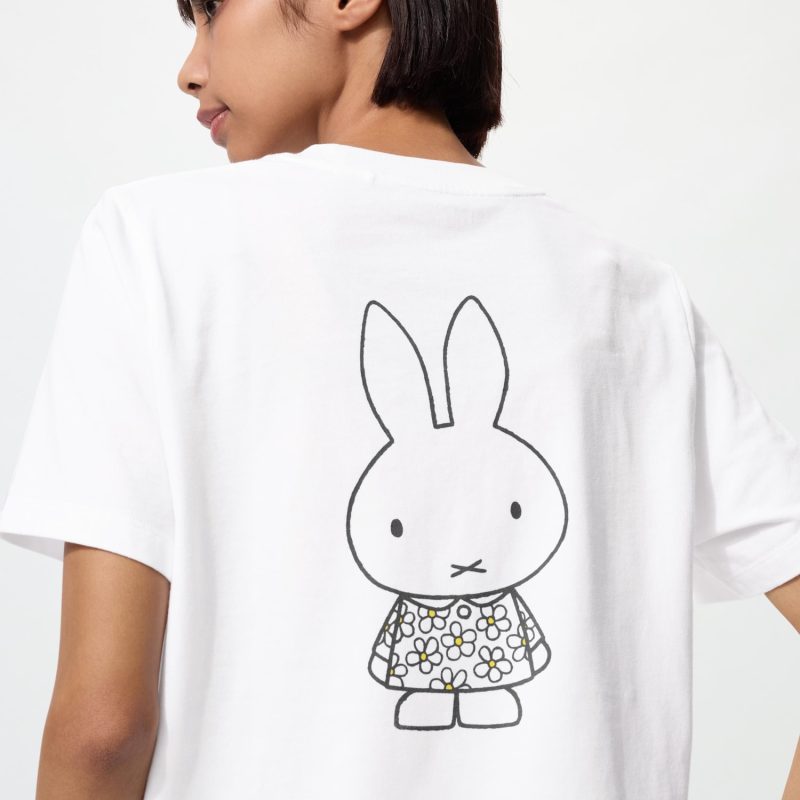 футболка с графическим принтом miffy in bloom UT