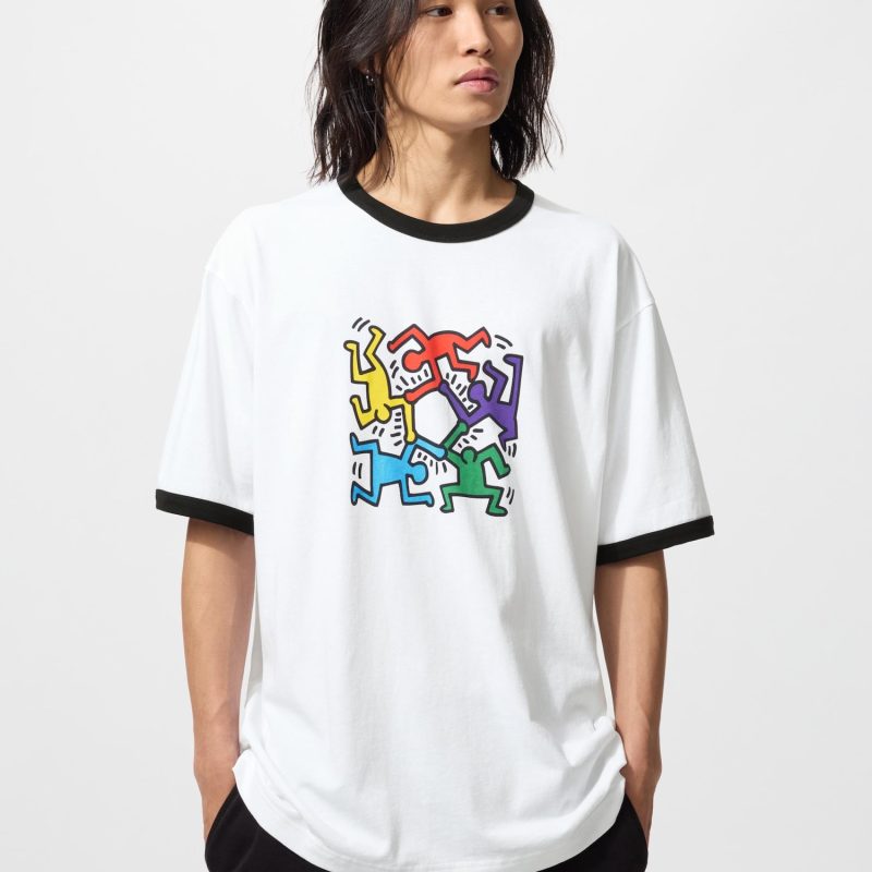 Футболка с графикой NY POP ART UT (Кит Харинг)