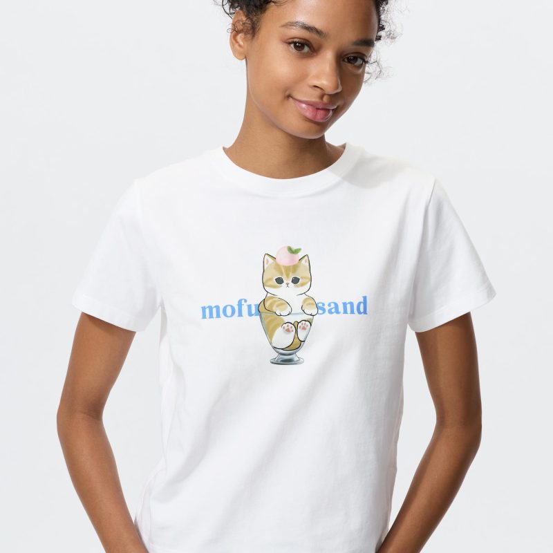 футболка с рисунком mofusand UT