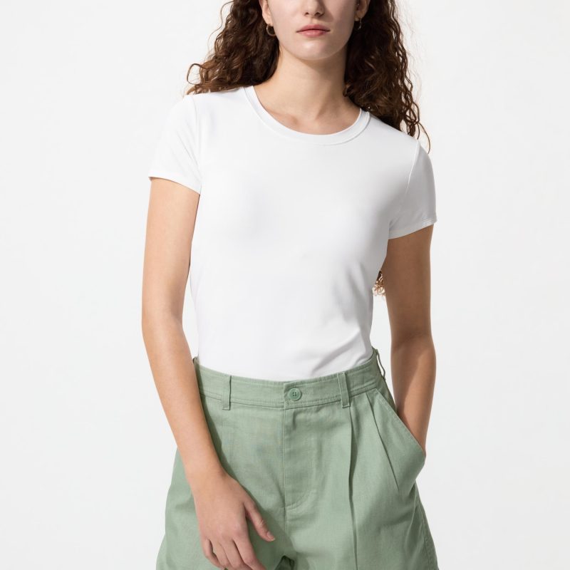 Футболка с бюстгальтером AIRism