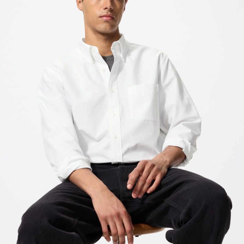 Оксфордская рубашка обычного покроя