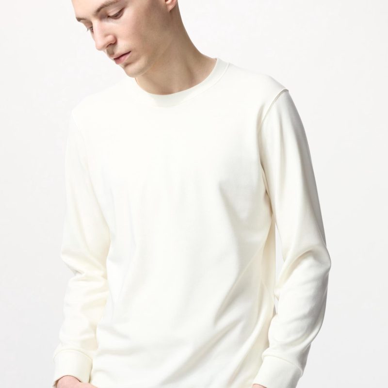 Ультратеплая футболка HEATTECH с круглым вырезом горловины (длинный рукав)