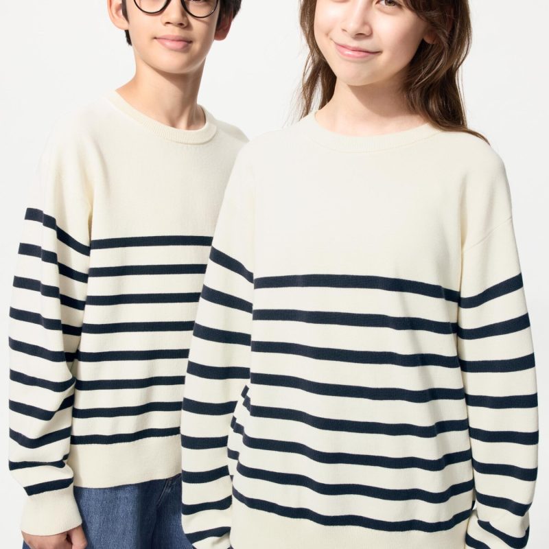 Стирающийся миланский джемпер в рубчик (в полоску)
