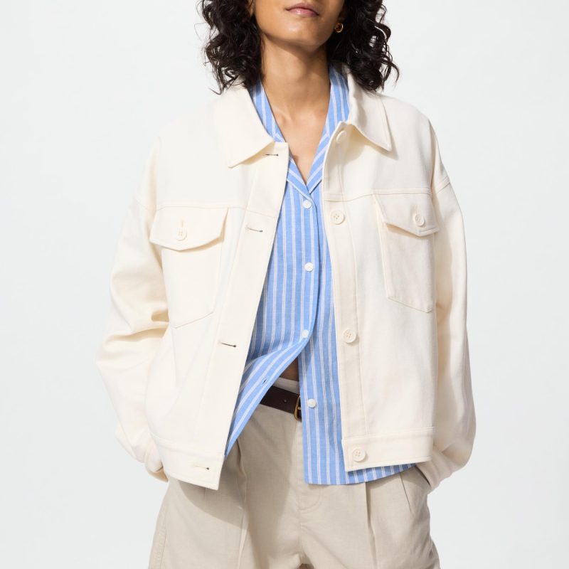 Жакет свободного кроя из джерси