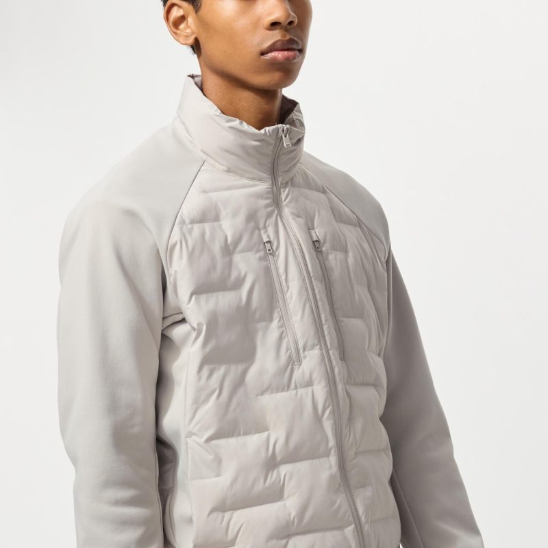 Комбинированная куртка из флиса PUFFERTECH