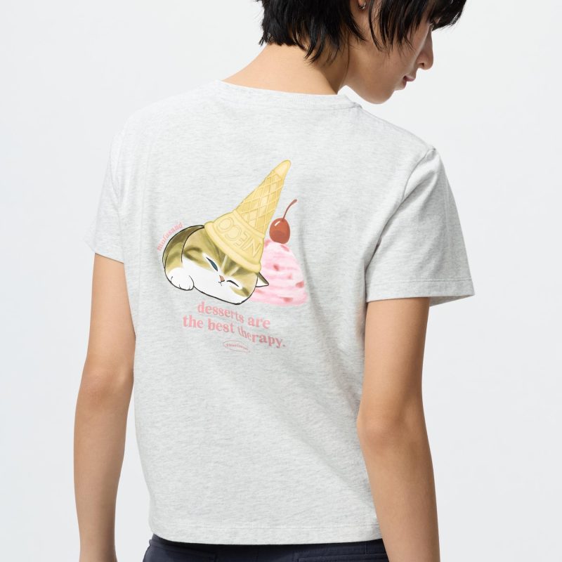 футболка с рисунком mofusand UT