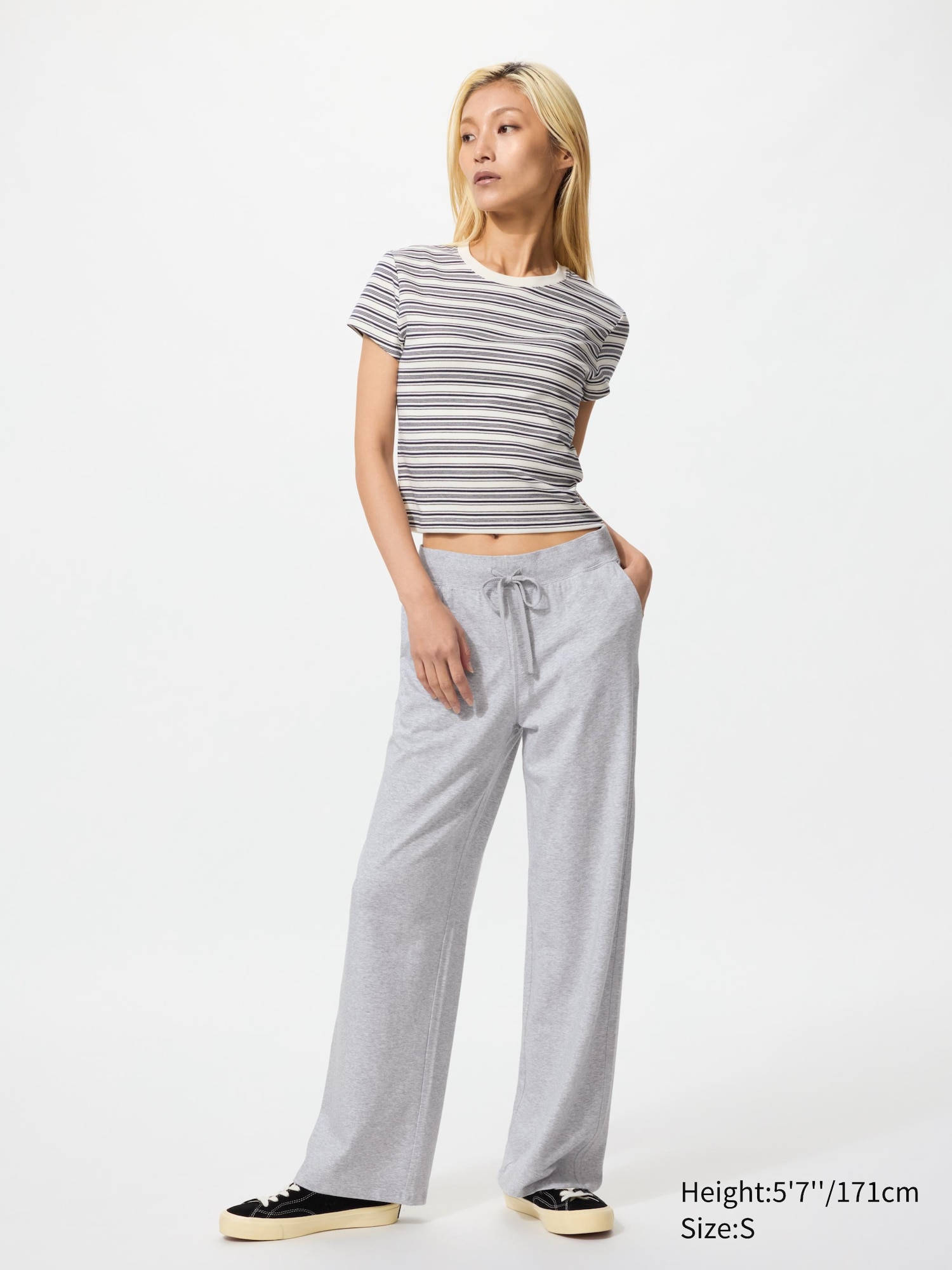 Легкие брюки-стрейч из джерси