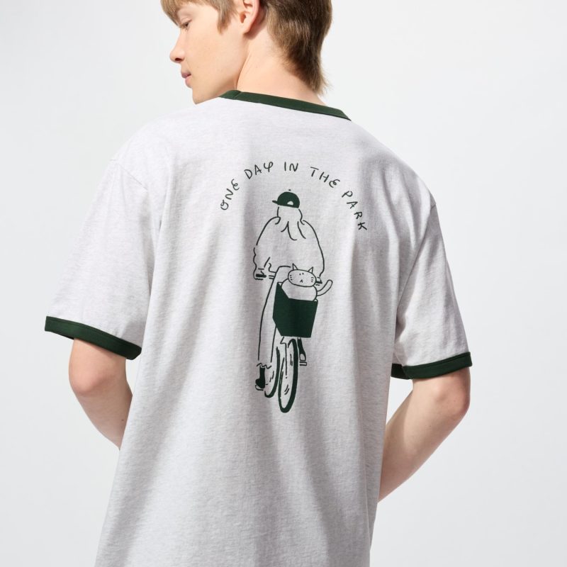 Футболка с рисунком Yu Nagaba UT