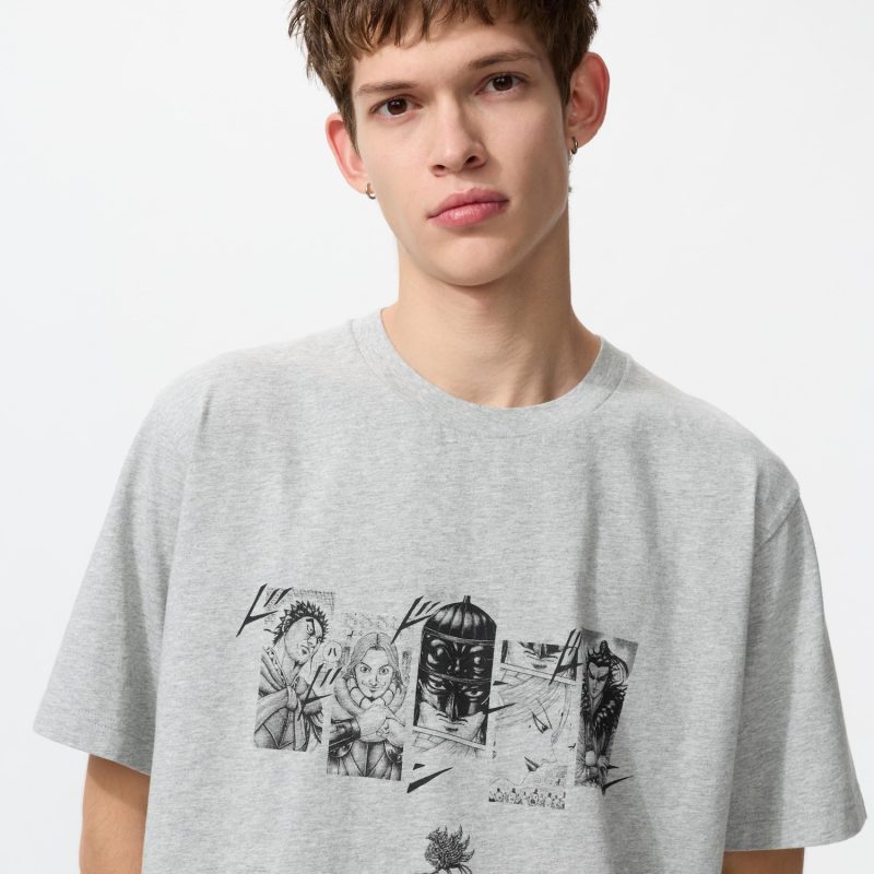 Футболка с графическим рисунком MANGA 100th UT