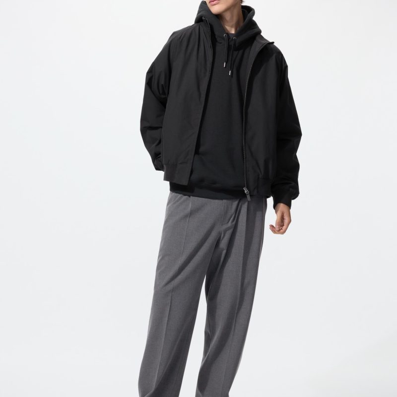 Широкие брюки в складку