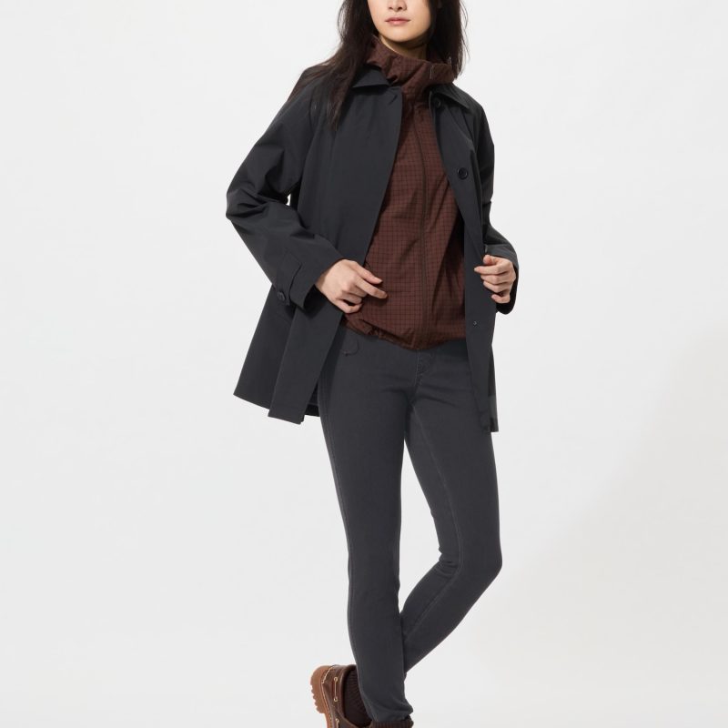 Ультраэластичные леггинсы (джинсовые, удлиненные)