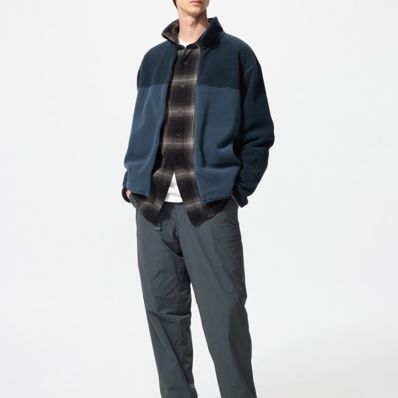 Теплые брюки на подкладке (укороченные)