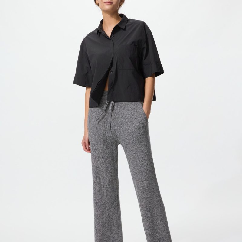 Моющиеся трикотажные брюки в рубчик - лучший продавец