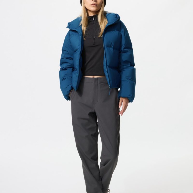 Теплые брюки-стрейч