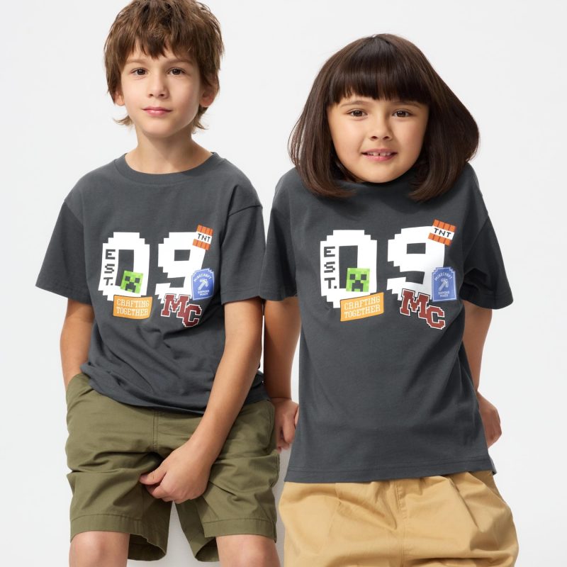 Футболка с рисунком Minecraft UT