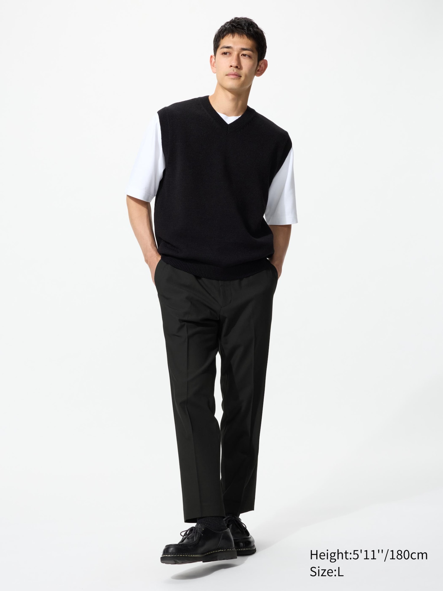 Элегантные брюки до щиколоток