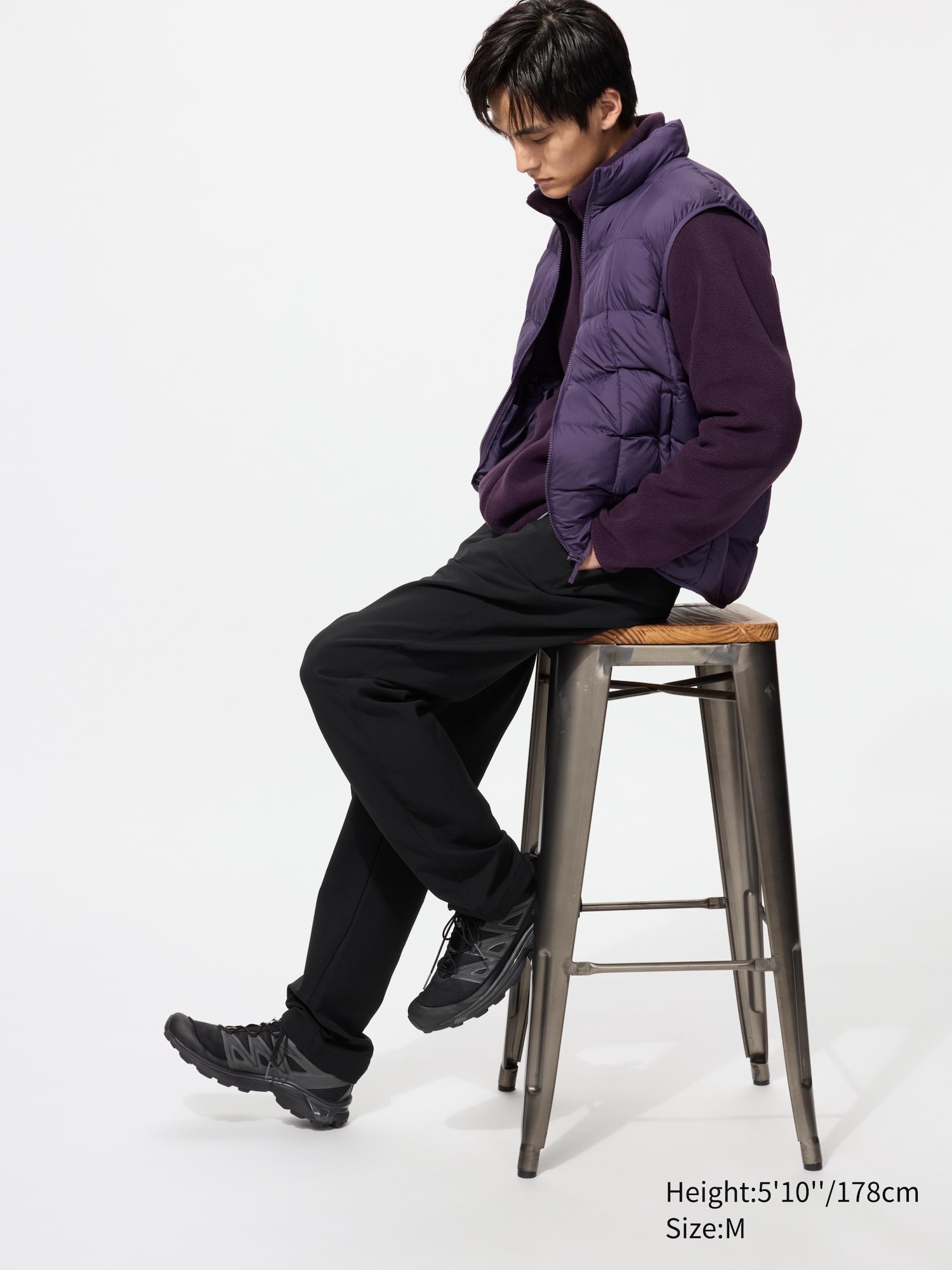 Теплые брюки-стрейч (удлиненные)