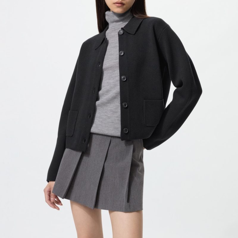 Трикотажный жакет в рубчик из Милана