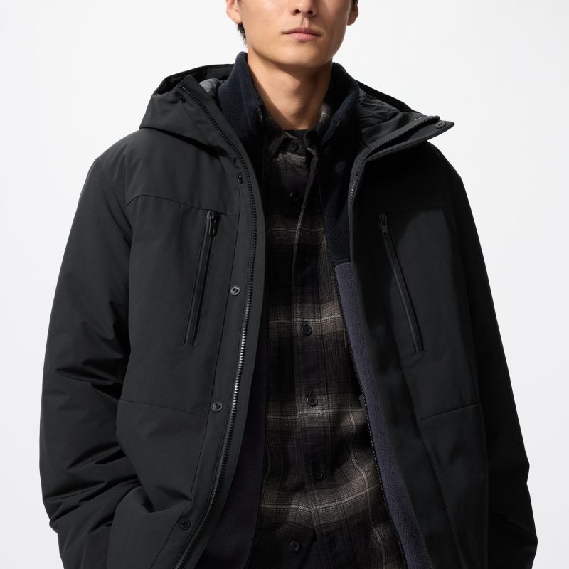 Гибридная парка из переработанного пуха