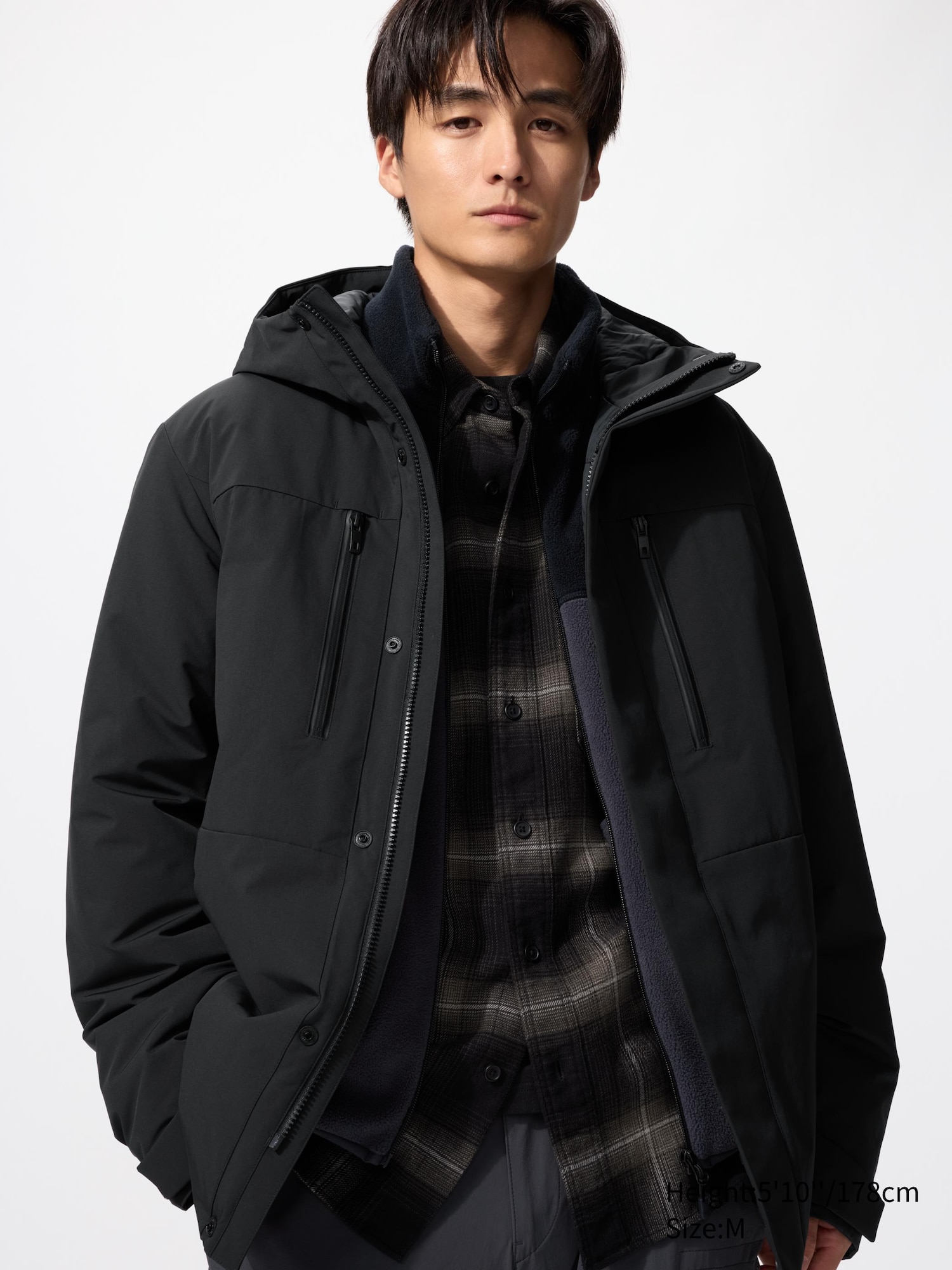 Гибридная парка из переработанного пуха