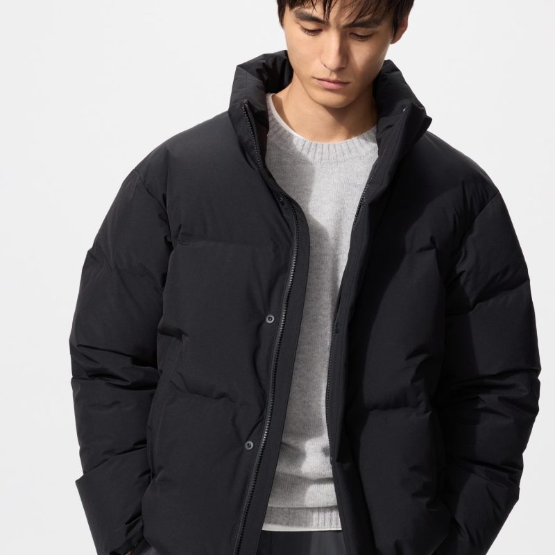 Бесшовный пуховик