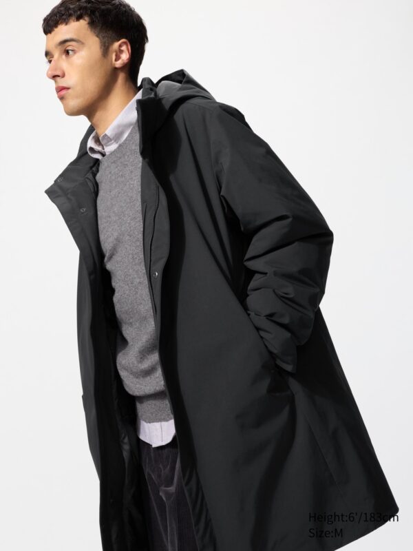 Гибридный переработанный пуховик