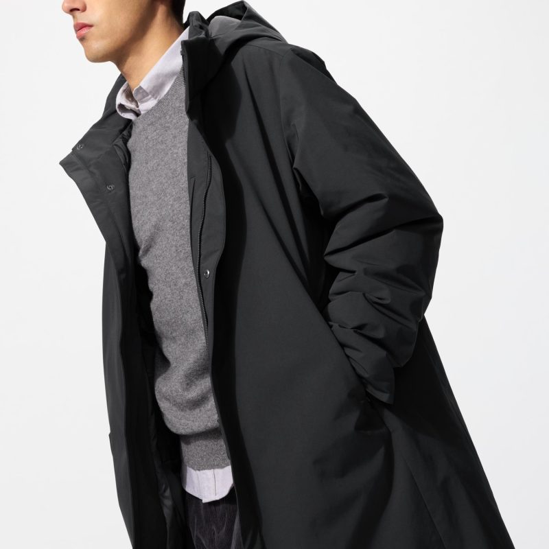 Гибридный переработанный пуховик