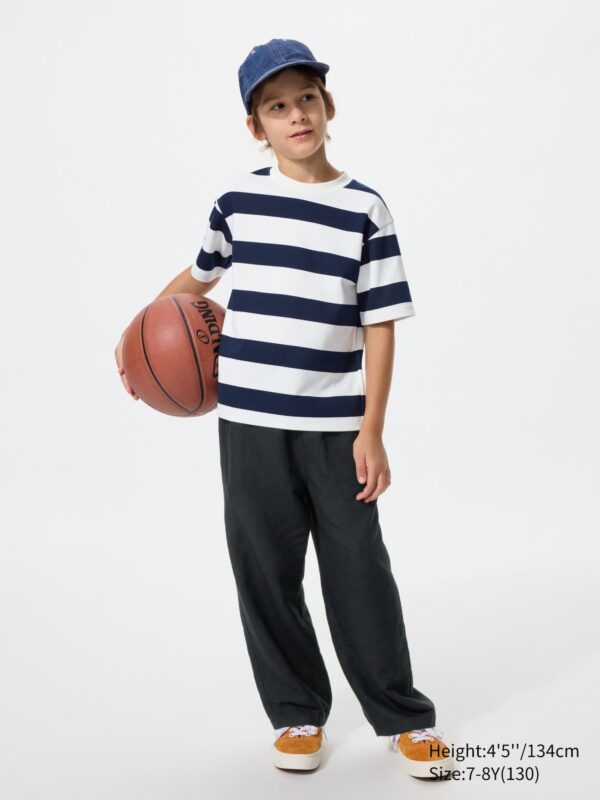 Широкие брюки из льняной смеси