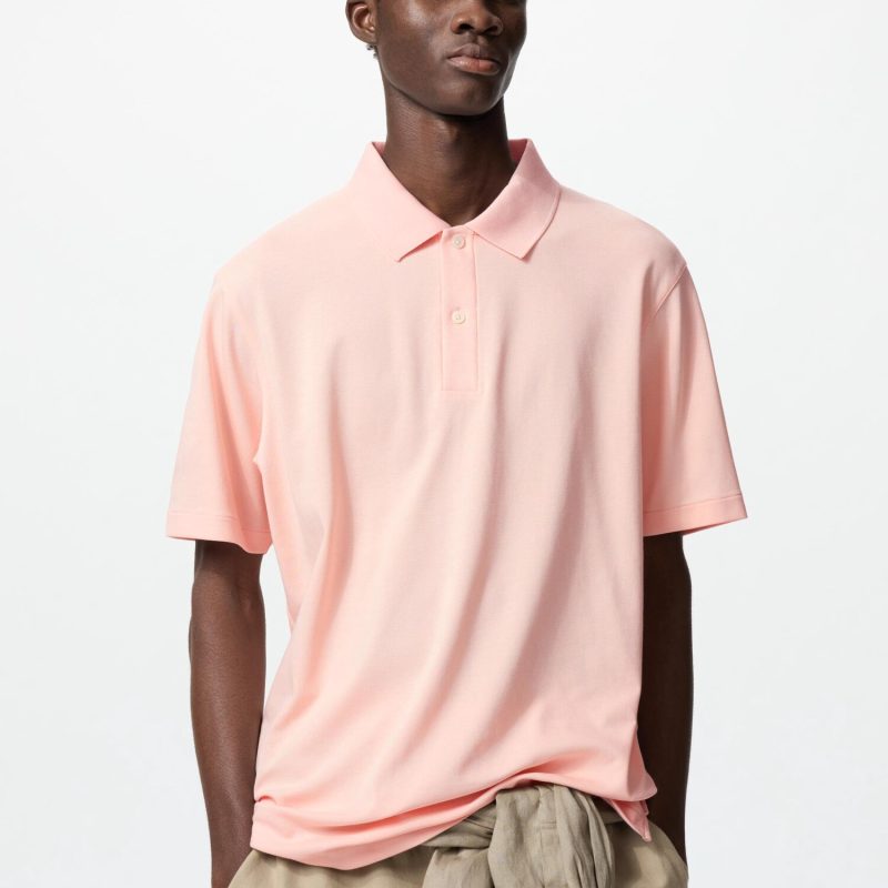 Рубашка поло из хлопка пике AIRism