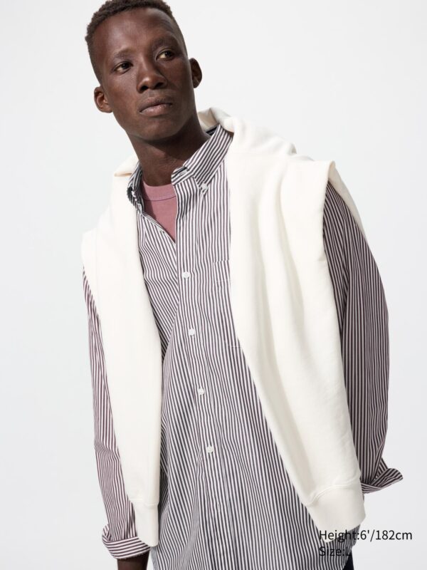 Рубашка из широкого сукна (в полоску)