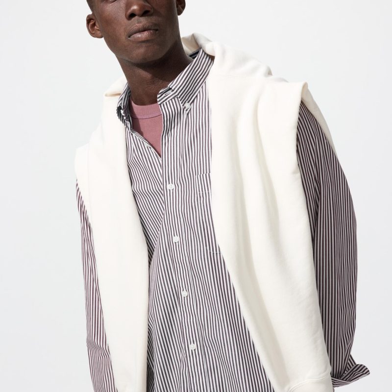 Рубашка из широкого сукна (в полоску)