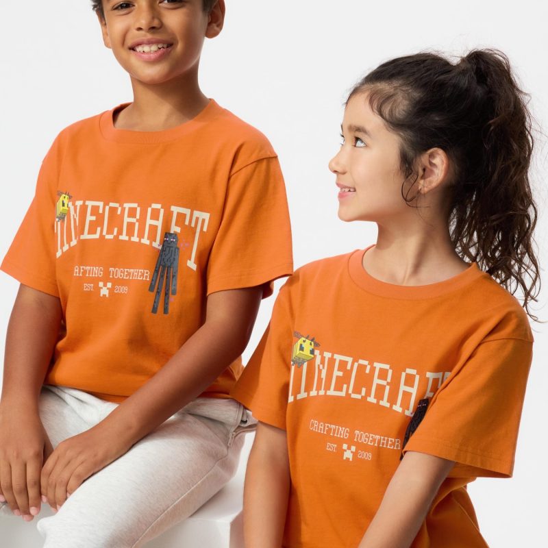 Футболка с рисунком Minecraft UT