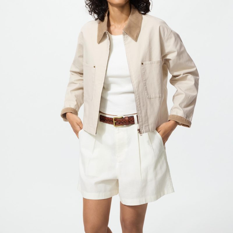 Короткая куртка на молнии