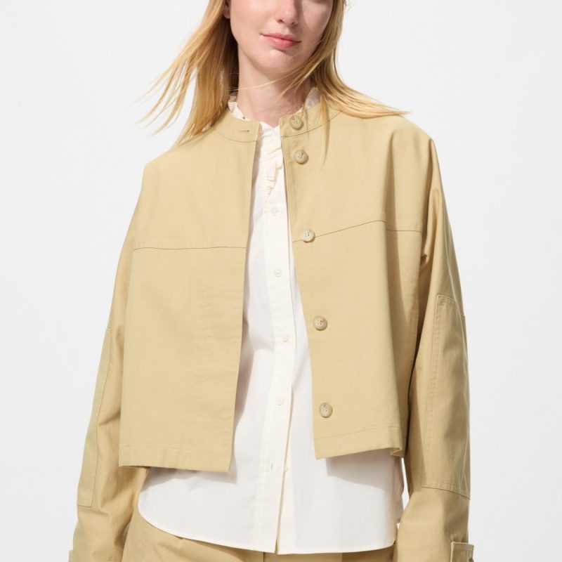 Короткая куртка из хлопка