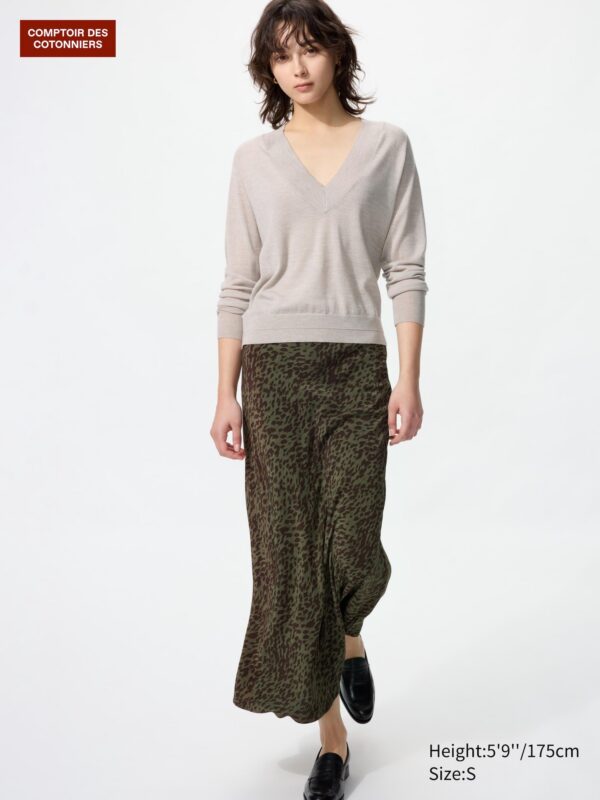 Rayon Long Skirt (Printed)