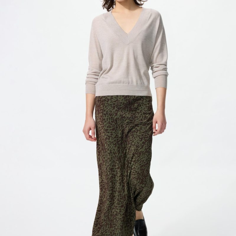 Rayon Long Skirt (Printed)