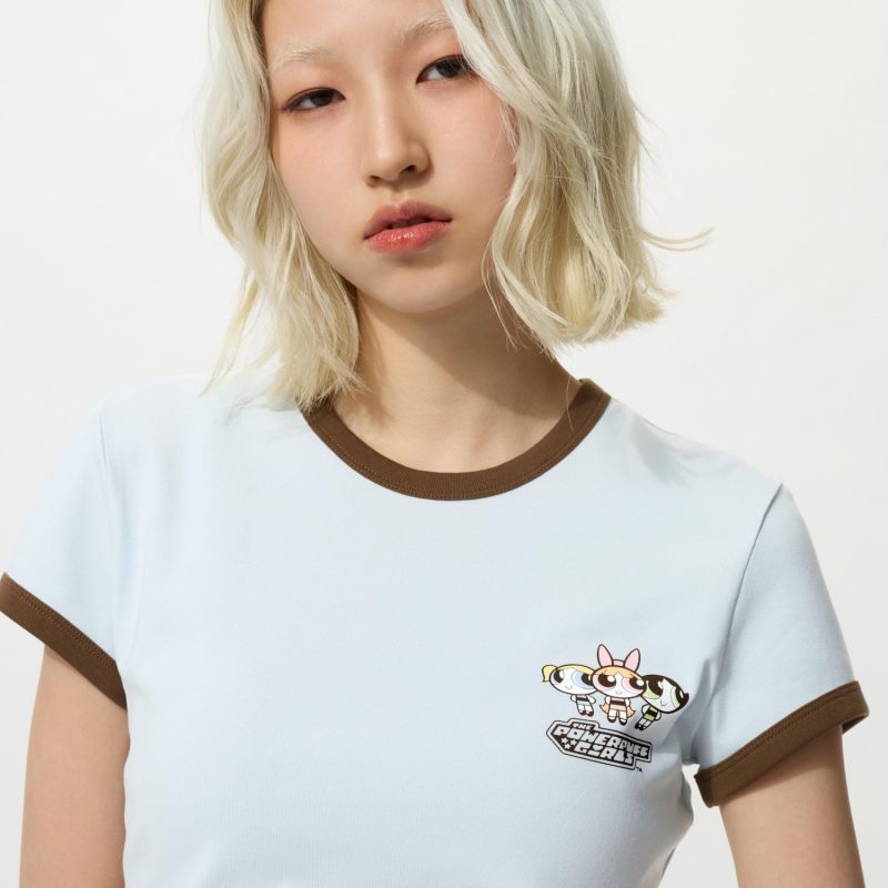 Футболка с веселыми персонажами и графическим рисунком