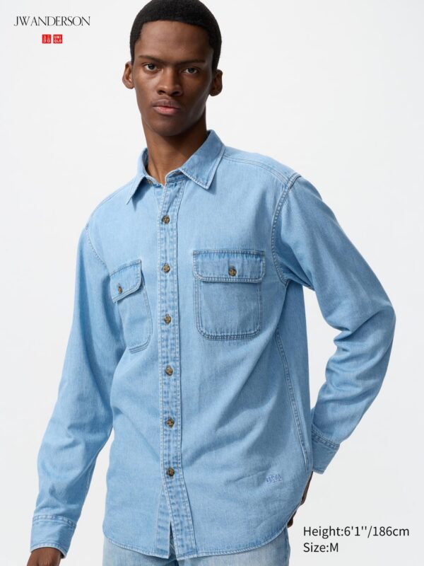 Джинсовая рубашка