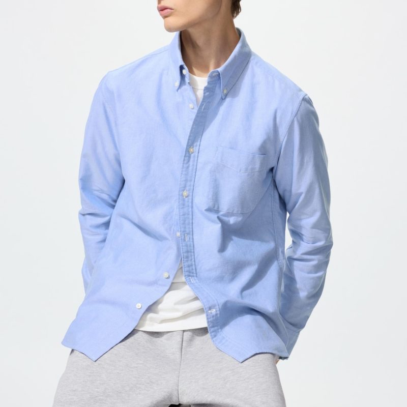 Приталенная оксфордская рубашка