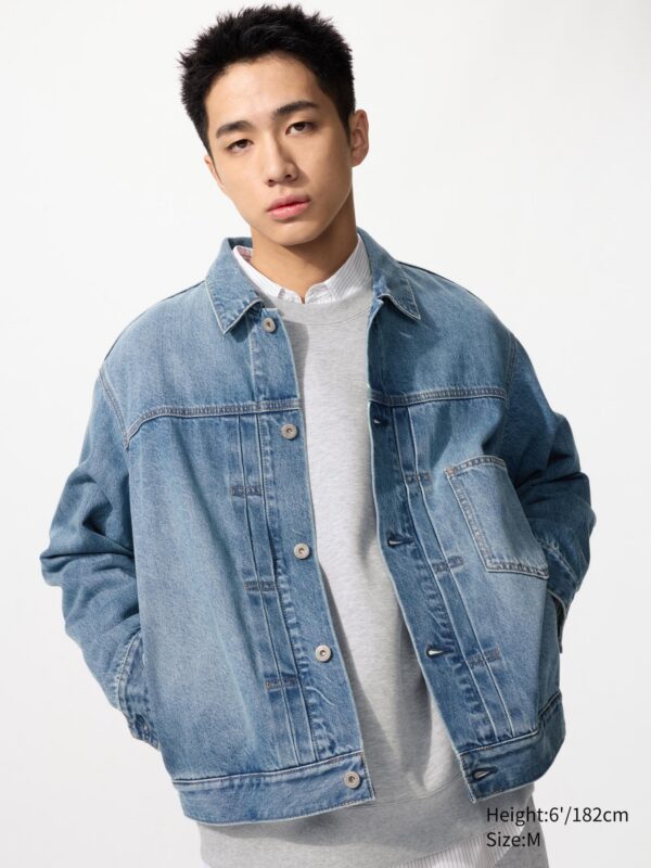 Джинсовая куртка дальнобойщика