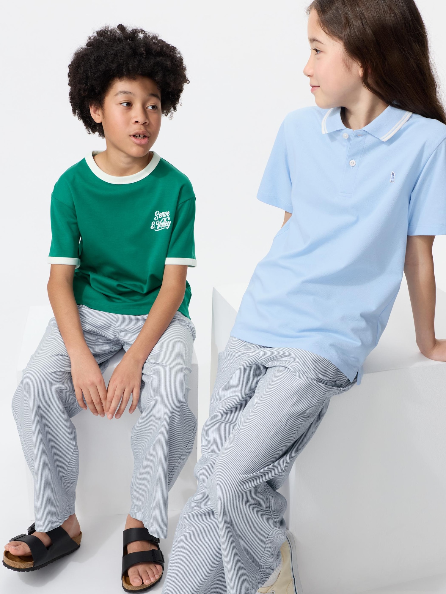 Широкие брюки из льняной смеси