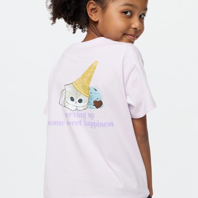 футболка с рисунком mofusand UT