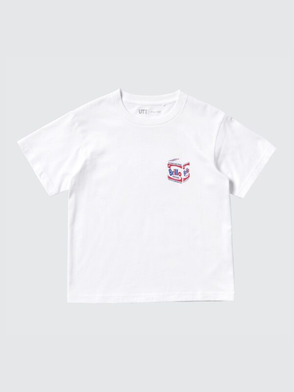 Детская футболка с графическим принтом NY POP ART (с коротким рукавом), Энди Уорхол A