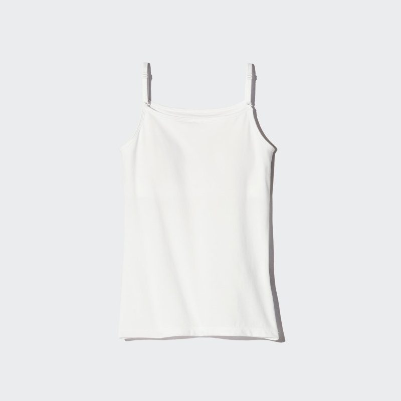 Женская майка-бюстгальтер AIRism из хлопковой смеси